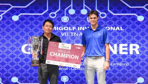 Jack Kuo vô địch Giải đấu giao hữu Semigolf Invitational Vietnam 2023