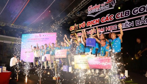 CLB ĐH Thương Mại bảo vệ thành công chức vô địch Giải Golf Cựu Sinh viên Đại Học Miền Bắc