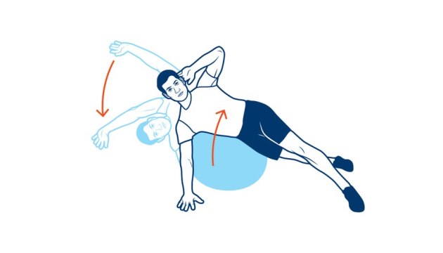 back-exercises-for-golfers-side-stretch-and-crunch