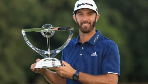Dustin Johnson hạ Jordan Spieth ở playoff để lên ngôi giải The Northern Trust