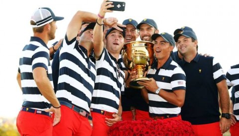 Tuyển Mỹ có chiến thắng thứ 10 ở Presidents Cup