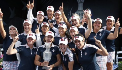 Tuyển Mỹ vô địch Solheim Cup sau khi đánh bại tuyển châu Âu với tỷ số 16 1/2 - 11 1/2