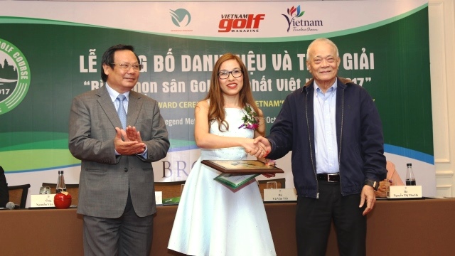 Kết quả 19 hạng mục giải thưởng tại Cuộc Bình chọn Sân golf Tốt nhất Việt Nam 2017