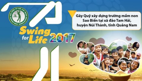 Thông cáo báo chí giải golf từ thiện SWING FOR LIFE lần thứ 18 năm 2017