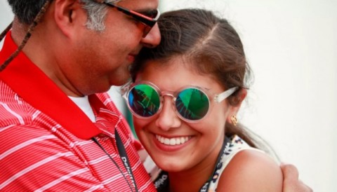 Những hình ảnh ý nghĩa về ngày của Cha tại US Open 2017