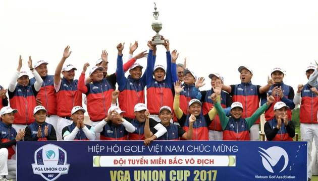 Tuyển miền Bắc lần thứ 2 vô địch VGA Union Cup
