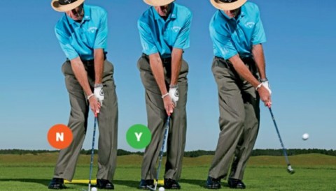 David Leadbetter: Hai chân gần lại sẽ chip chuẩn hơn