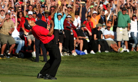 Tiger Woods và 8 danh hiệu trên sân Torrey Pines