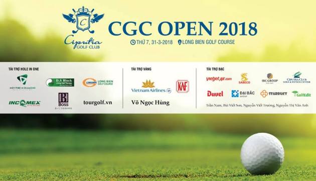 CGC Open 2018 hội tụ nhiều tay golf xuất sắc của tuyển VGA Union Cup