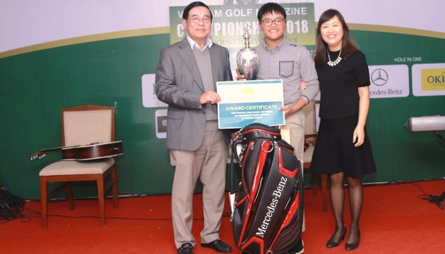 Golfer 13 tuổi vô địch Vietnam Golf Magazine Championship 2018