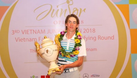 Caleb Jye Perry vô địch - Hanako Kawasaki về á quân Vietnam Junior Open 2018