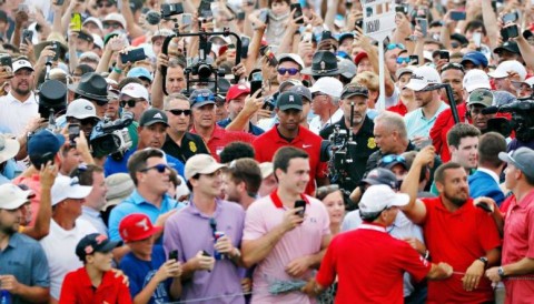 Chỉ số xem truyền hình giải TOUR Championship tăng 206% nhờ Tiger Woods