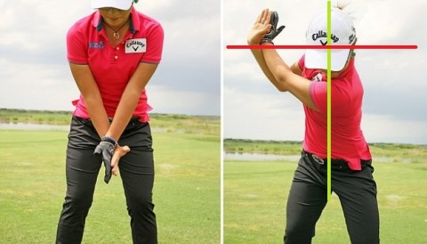 Giữ đầu khi Swing như Lydia Ko