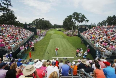 Ảnh đẹp tuần 19/2014: Giải The Players Championship