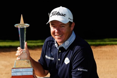 George Coetzee lần đầu đăng quang Joburg Open, nhận vé thẳng tới The Open 2014