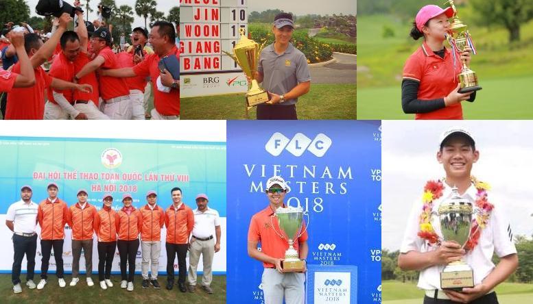 7 dấu ấn Golf Việt 2018