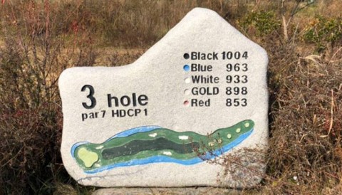 Cả thế giới choáng ngợp với hố golf PAR7 dài hơn 1km ở Hàn Quốc