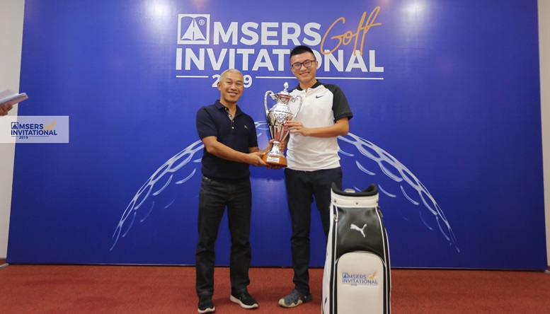 Golfer Nguyễn Nhật Minh vô địch giải golf Amsers Golf Invitational 2019