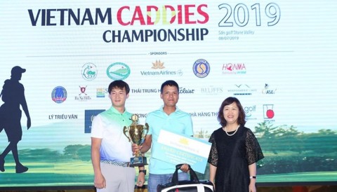 Nguyễn Đức Nhân đạt best gross 76, tuyển Long Biên năm thứ 2 vô địch đồng đội Vietnam Caddies Championship
