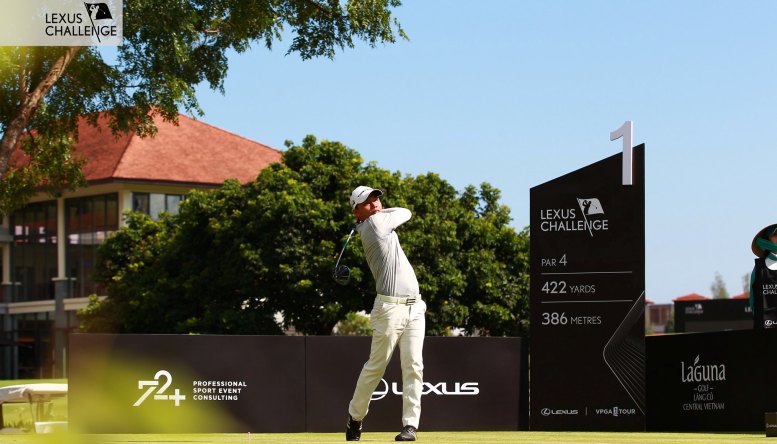 Golfer Tăng Nhơn Phú ghi 2 điểm Eagle liên tiếp tại vòng 3 Lexus Challenge