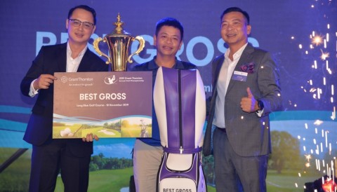 Golfer Nguyễn Anh Tuấn vô địch giải Grant Thornton Annual Golf Championship 2019
