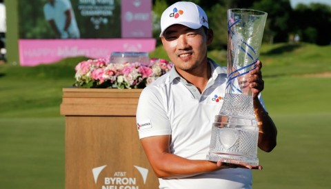 Golfer Hàn Quốc từng bị tố 'ăn gian' vô địch giải PGA TOUR AT&T Byron Nelson