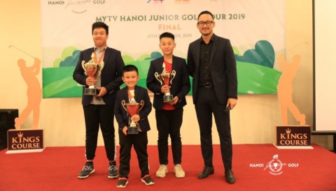 MyTV Hanoi Junior Tour 2019: Đoàn Uy vô địch toàn hệ thống, Nguyễn Anh Minh lần đầu đạt Best Gross