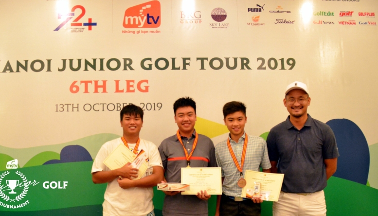 Nguyễn Đặng Minh đạt Best Gross vòng 6 Giải MyTV Hanoi Junior Golf Tour 2019
