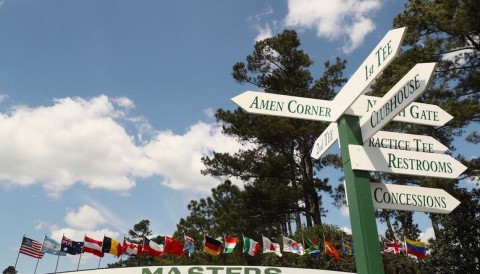 Tee times và các nhóm đấu ở vòng 1 The Masters 2016