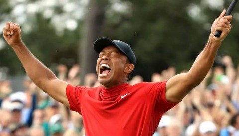Tiger Woods vô địch The Masters, có danh hiệu Major thứ 15 trong sự nghiệp