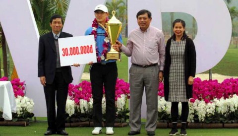 Kim Woo Jin vô địch VDPG Tour Tràng An Championship 