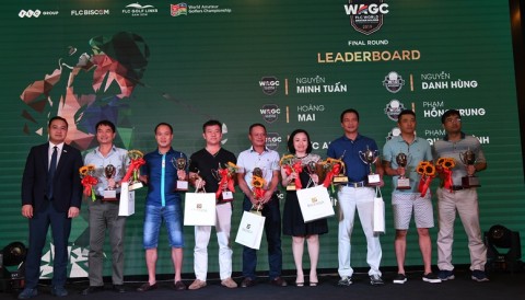 Danh sách 5 golfer Việt Nam lọt vào giải golf nghiệp dư thế giới WAGC 2019