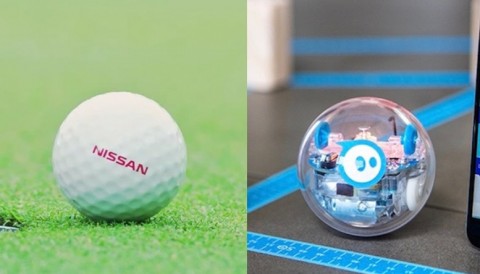 Nissan cho ra đời bóng golf thông minh tự tìm đường vào lỗ