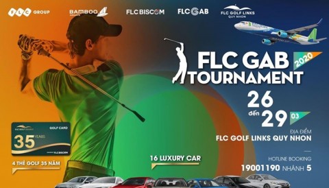 FLC GAB TOURNAMENT 2020 sẽ được tổ chức tại FLC Golf Links Quy Nhơn