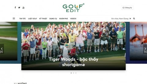 Golf Edit ra phiên bản Web mới sau 5 năm ra mắt