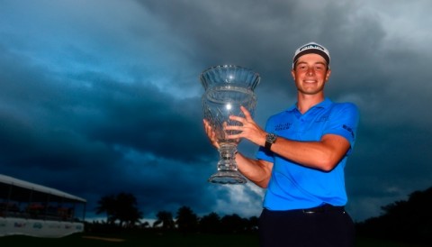 Golfer sinh năm 1997 đi vào lịch sử Na Uy khi vô địch PGA Tour