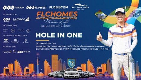 Golfer 'ẵm' 4 xe Mercedes giải FLC Homes