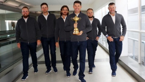 Tuyển Châu Âu đổ bộ đến Mỹ, mang theo cup vô địch Ryder Cup