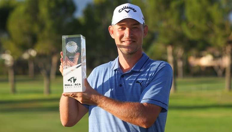 Jeff Winther tạo dấu mốc sự nghiệp với chiến thắng ở Mallorca Golf Open