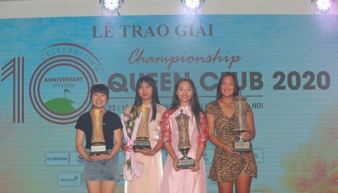 Nguyễn Thảo My vô địch giải golf kỷ niệm 10 năm của Queen Club