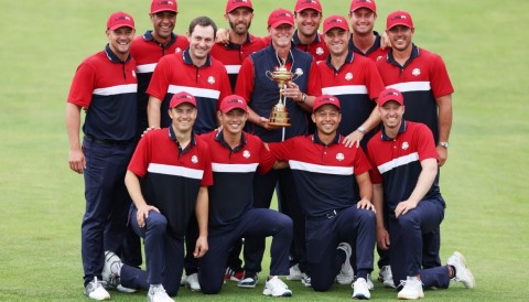 Tuyển Mỹ vô địch Ryder Cup với điểm số kỷ lục 19-9