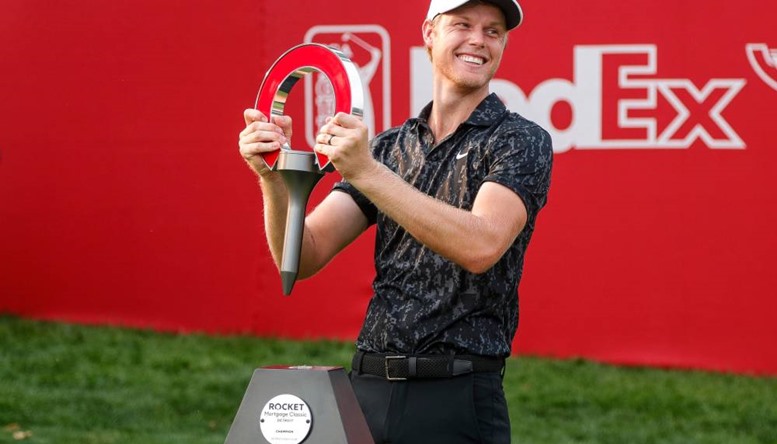 Golfer người Úc thắng Rocket Mortgage Classic sau 5 hố đấu playoff
