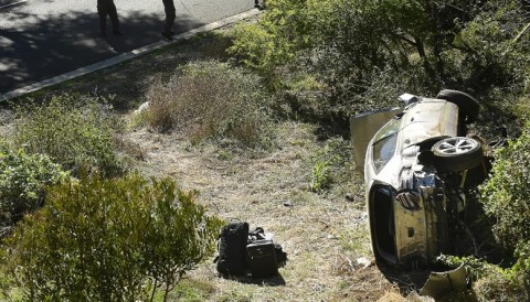 Cảnh sát tiến hành kiểm tra hộp đen trong chiếc SUV của Tiger