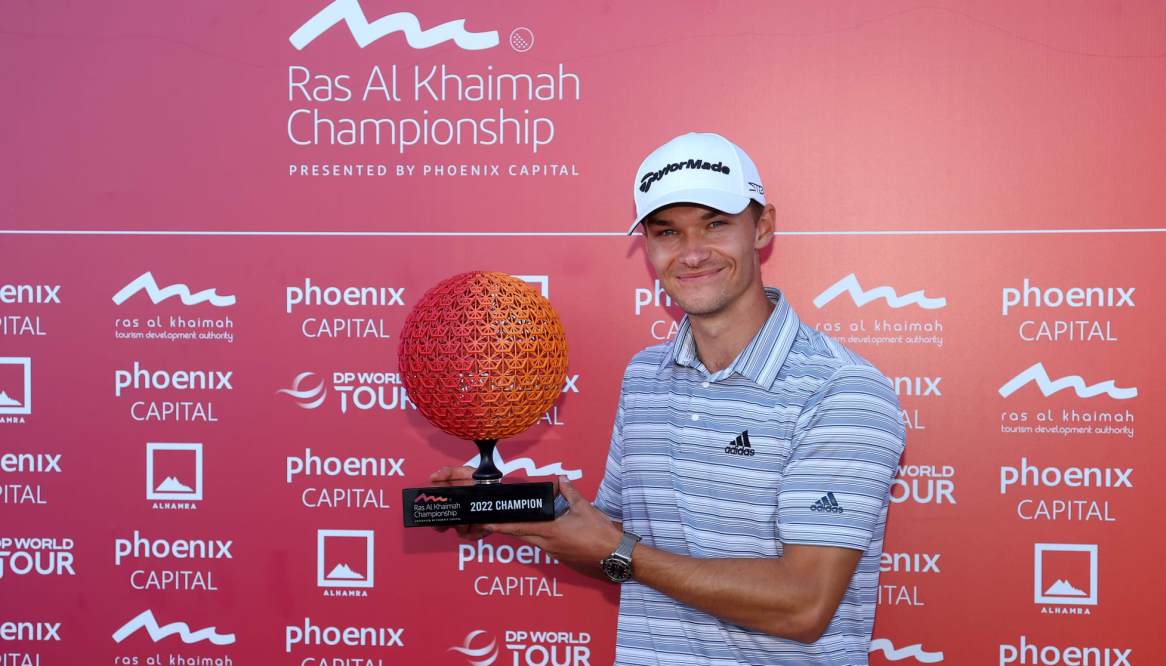 Nicolai Hojgaard vô địch Ras Al Khaimah Championship với cách biệt 4 gậy