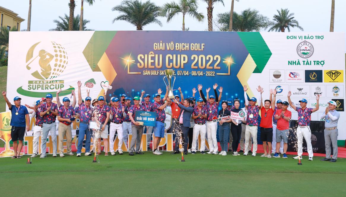 Câu lạc bộ G78 thâu tóm danh hiệu Vô địch Golf Siêu Cup 2022