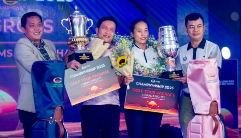 Long Biên Golf Course Championship 2023 vinh danh 2 nhà vô địch