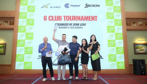 Golfer Đoàn Bình Trọng vô địch giải 6 Club Tournament