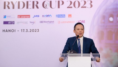 Ông Bùi Đức Long: 'Khát vọng golf Việt được thể hiện ở sự kiện quảng bá Ryder Cup 2023'