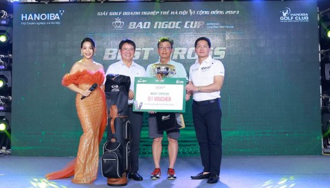 Golfer Bùi Huy Cường vô địch Giải Golf Doanh nghiệp Trẻ Hà Nội Vì Cộng Đồng 2023