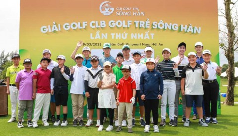 Đà Nẵng: Hân hoan ra mắt Câu lạc bộ Golf Trẻ sông Hàn
